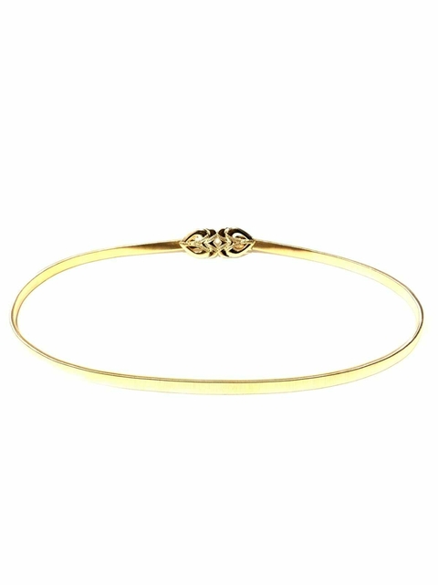 Faja elastizada importada. Dorado