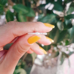 Anel bolinha ponto de luz - comprar online