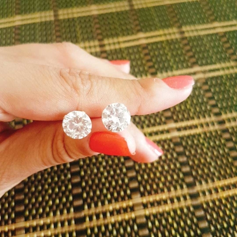 Brinco Ponto de Luz - Círculo 9mm