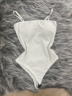 Body de lurex Branco estilo moda blogueira