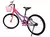 Bicicleta Infantil Aro 20 Houston Bixy - Rosa Pérola e Roxo com Cestinha Freio V-Brake na internet