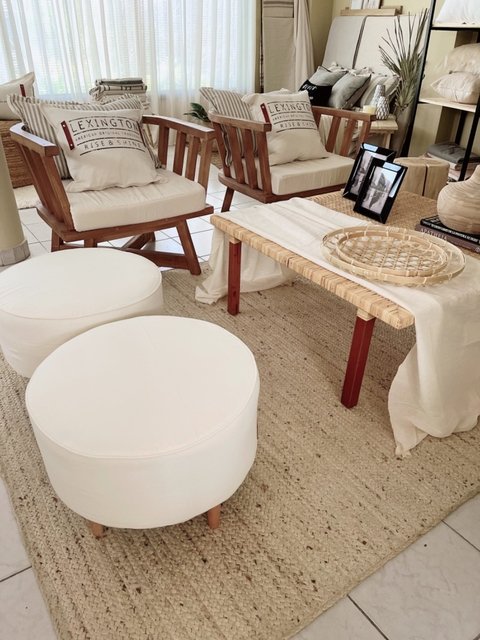 Banqueta Maria Off White