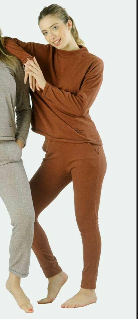 Pantalón de lanilla con puño - POEMA 4397