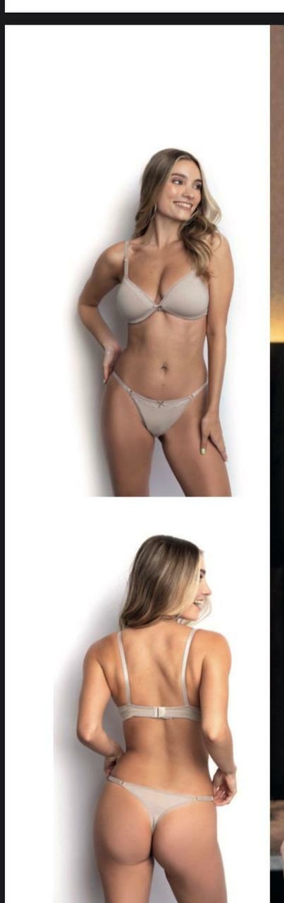 Cola less regulable de algodon y lycra con puntilla - PETER PAN 6109