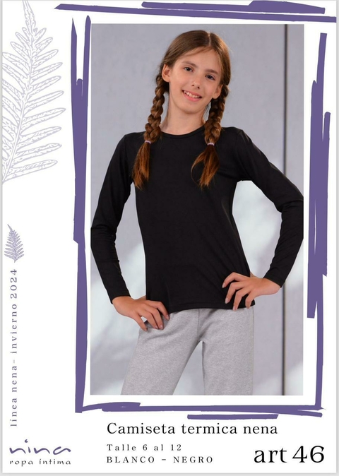 Camiseta térmica de chicos/as - NINA 46