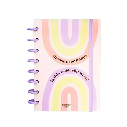 Cuaderno Con Sistema De Discos Mooving Loop A5