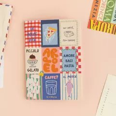 LIBRETA TAPA BLANDA CHICA ESTAMPADA (04581) - comprar online