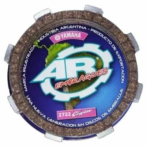 DISCO DE EMBRAGUE YAMAHA CRYPTON/NEW CRYPTON AR (2722) - cod. 3864