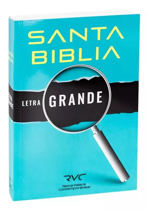 Biblia Reina Valera Contemporánea apa Rústica (Letra grande)