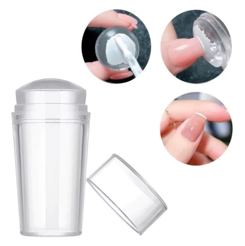 Carimbo De Silicone Para Arte Em Unha