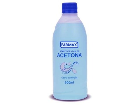 Removedor de Esmalte Farmax a Base de Acetona 500ml