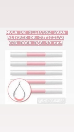 Mola De Silicone Para Alicate - AMENDOA CORES COSMETICOS LTDS