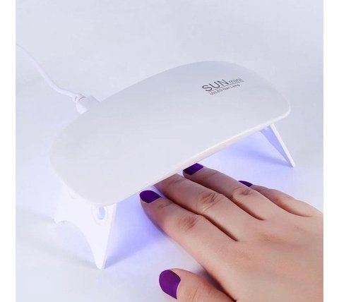Mini Cabine Secador Esmalte Led/UV Portátil