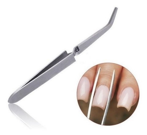 Pinça Curvatura C Unhas Acrílico Alongamento Fibra Acrigel