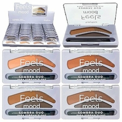 Sombra Duo Para Sobrancelha Feels Mood Ruby Rose HB- 9357