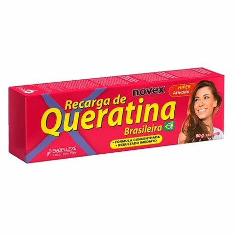 Recarga De Queratina Novex 80g