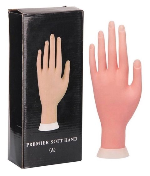 Mão de Treino Manicure Unha Acrigel Porcelan - comprar online