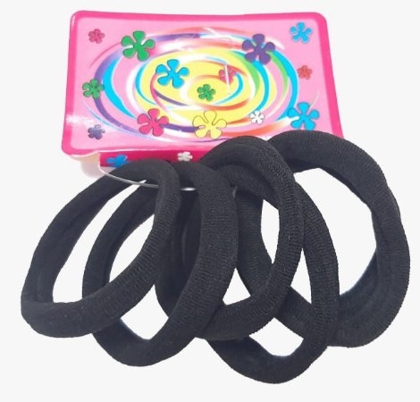 Elástico Para Cabelo C/6 Und