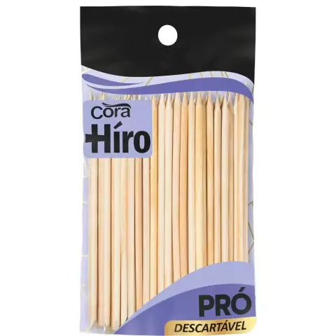 PACOTE C/100 PALITOS CORA HÍRO