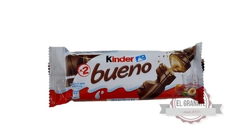 Kinder Bueno 2 unidades de 21,5 gramos
