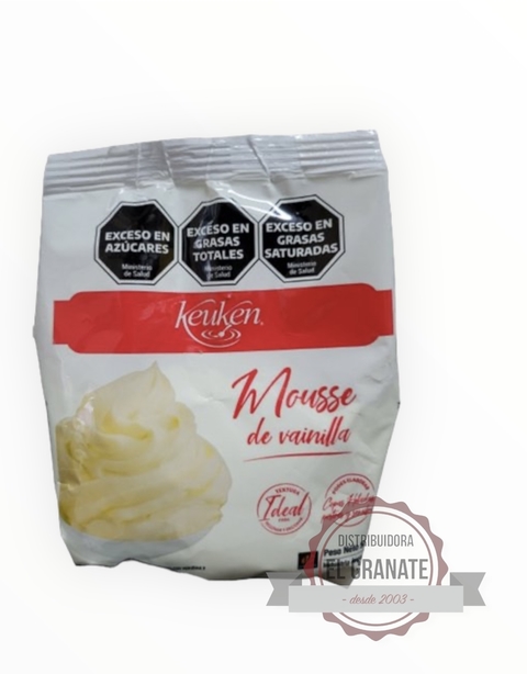Mousse vainilla por 500 grs Keuken
