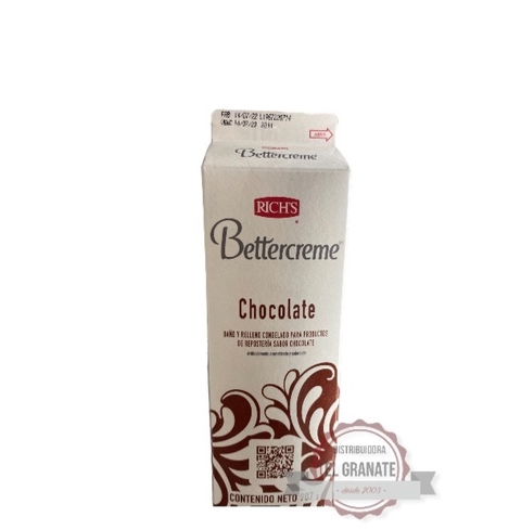 Bettercream chocolate Rich’s por 907 gramos