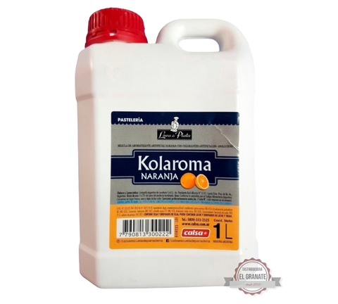 Kolaroma sabor naranja por 1 litro
