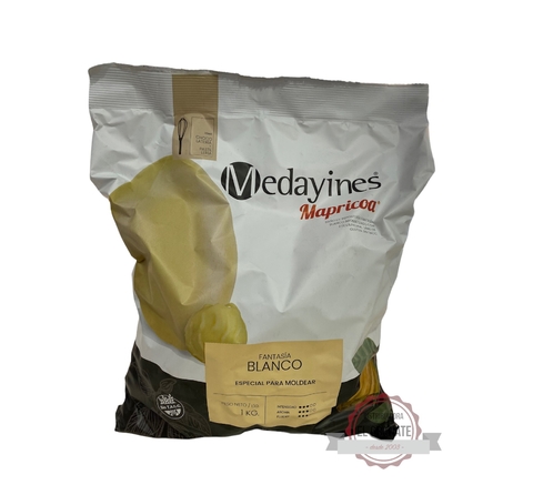 chocolate mapricoa blanco por 500 grs