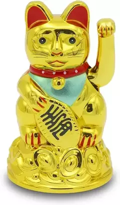 Gato de la Abundancia y Suerte - GREEN GOBLIN STORE