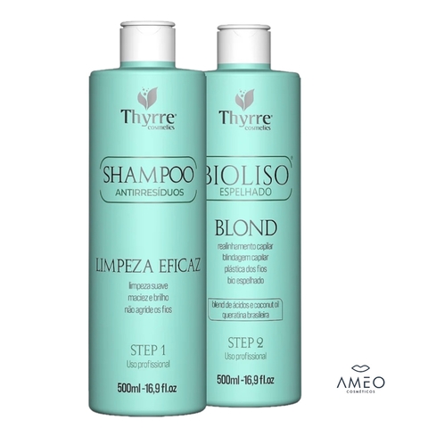 Kit Bio Liso Sem Formol Thyrre Cosmetics 500ml