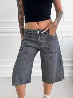 Bermuda bordada fuego - comprar online