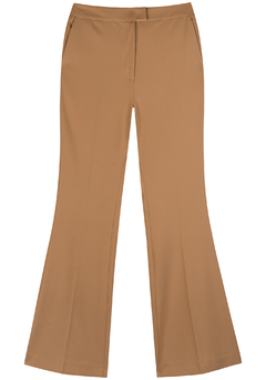 Calça Flare Alfaiataria - Marrom Esperado - loja online