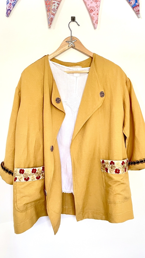 Chaqueta Saco de lino Italiano Turchi