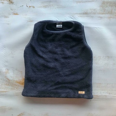 CHALECO POLAR SOFT- AZUL