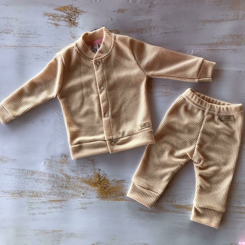 Ajuar 2 Piezas Beige