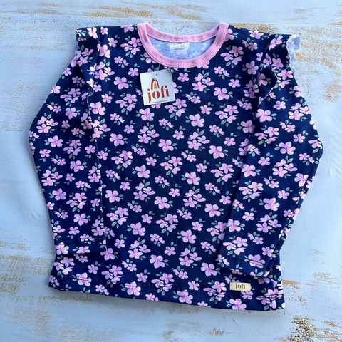 CAMISETA JOAQUINA ML- AZUL - comprar online