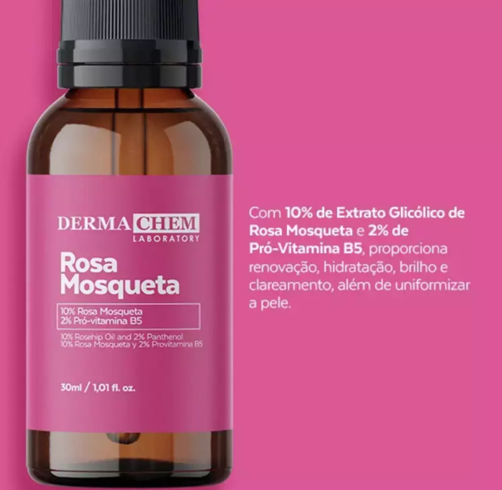 SERUM FACIAL DERMACHEM ROSA MOSQUETA