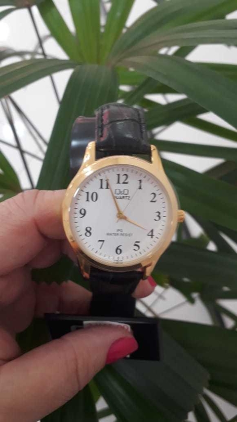 RELOGIO QQ COURO