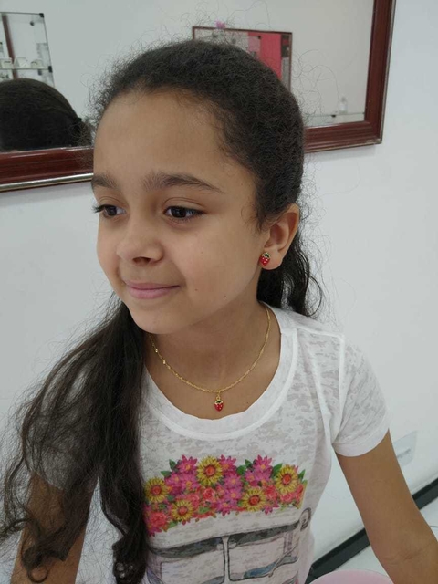 CONJUNTO FOLHEADO MORANGUINHO