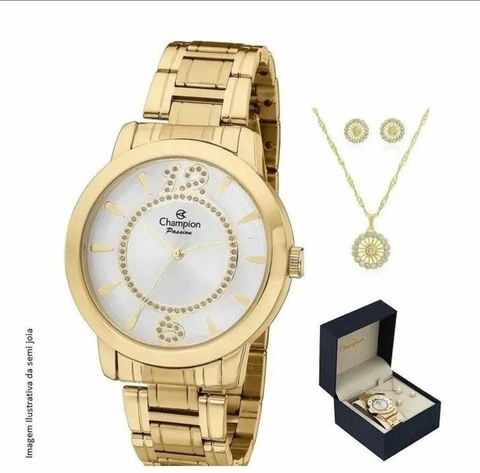 KIT RELOGIO CHAMPION ch 24259D