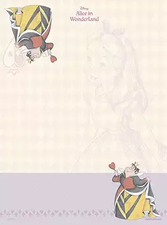 Imagem do BLOCODE PAPEL DE CARTA 48FOLHAS ALICE