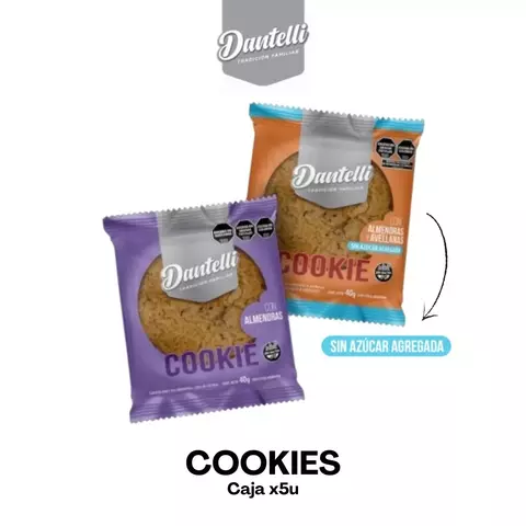 DANTELLI - Cookies sin TACC x 5