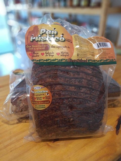 PAN RUSTICO - Pan de masa madre x 560g