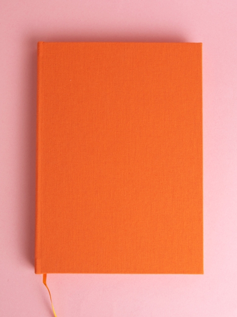 Caderno Plenamente Laranja