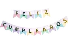 Guirnalda "Feliz cumpleaños" Pastel - comprar online