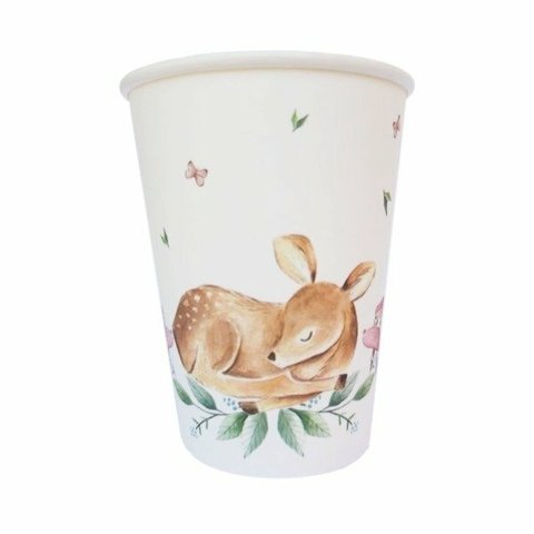 Vaso descartable Woodland x 10 un