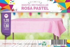 Mantel Friselina Rosa Pastel x 1 un