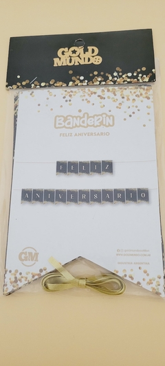 Banderin "Feliz Aniversario"