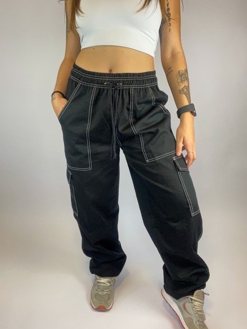 Calça Cargo Black