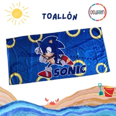 Toalla Toallon Salida de Baño Sonic - OSURRIN